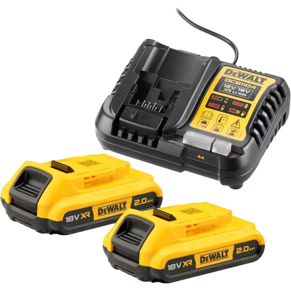 Фото - З/П до акумуляторної батареї для електроінструментів DeWALT DCB1104D2
