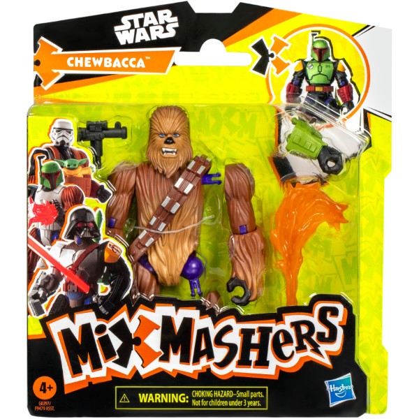 Фото - Колекційна фігурка Hasbro Зоряні війни серії MixMashers SW MIXMASHERS CHEWBACCA BASIC FIGURE (F9479_G0297)
