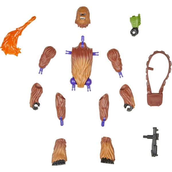 Фото - Колекційна фігурка Hasbro Зоряні війни серії MixMashers SW MIXMASHERS CHEWBACCA BASIC FIGURE (F9479_G0297)