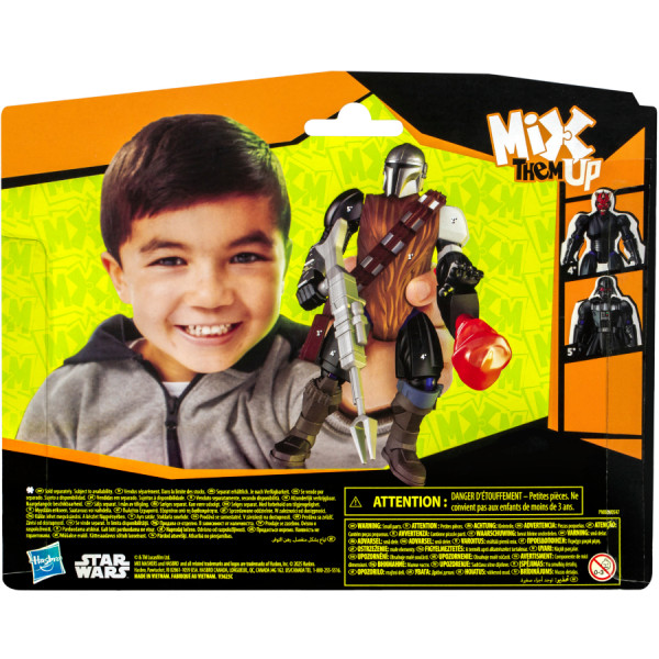 Фото - Колекційна фігурка Hasbro Зоряні війни серії MixMashers SW MIXMASHERS MANDO AND GROGU DLX FIGURE (F9481_G0300)