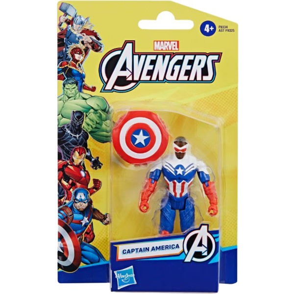 Фото - Коллекционная фигурка Hasbro с аксессуаром серия Марвел AVN 4IN CAPTAIN AMERICA (F9325_F9334)