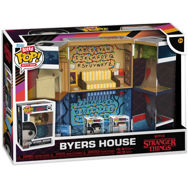 Фото - Колекційна фігурка набір FUNKO BITTY POP! Boxes серії Дуже дивні справи - ДІМ БАЙЄРСА (85534)