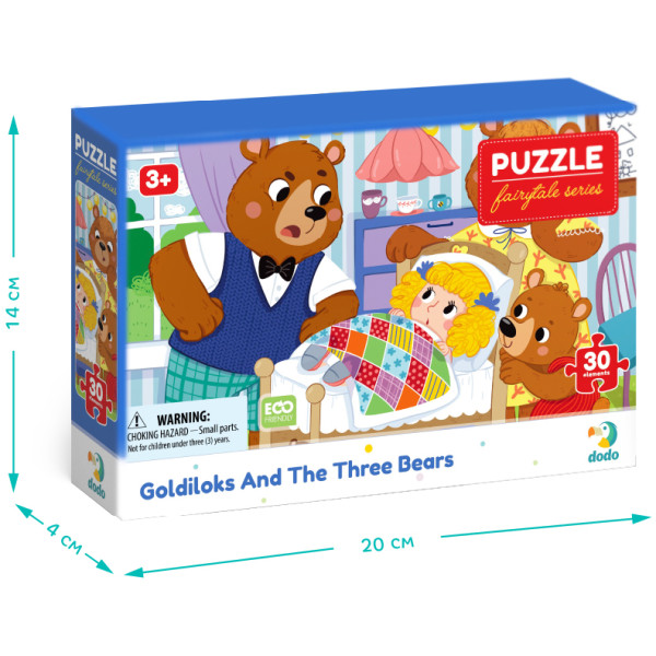 Фото - Пазли (3-4 роки) Dodo Три ведмеді 30 ел. (300696)
