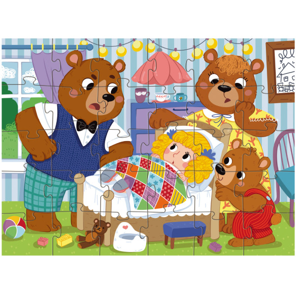 Фото - Пазли (3-4 роки) Dodo Три ведмеді 30 ел. (300696)