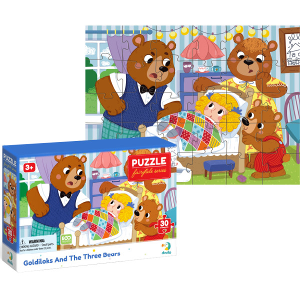 Фото - Пазли (3-4 роки) Dodo Три ведмеді 30 ел. (300696)