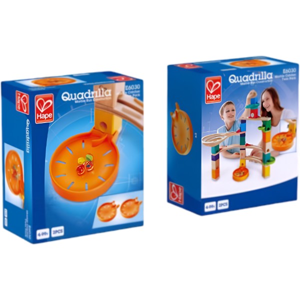 Фото - Пластиковий конструктор Hape Quadrilla 2 шт. (E6030)