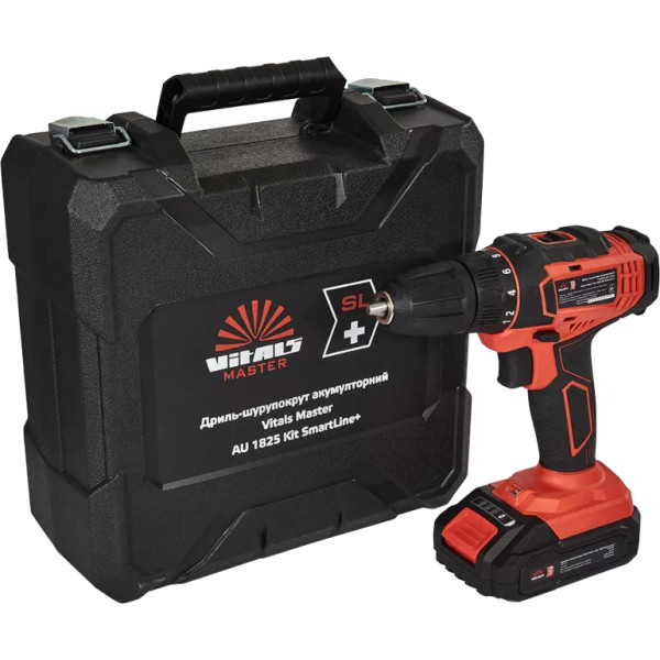 Фото - Дрель-шуруповерт VITALS Master AU 1825 Kit SmartLine+