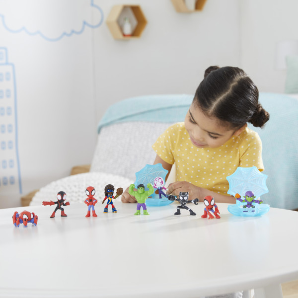 Фото - Ігрова фігурка-сюрприз Hasbro Спайді і його дивовижні друзі (F1491)