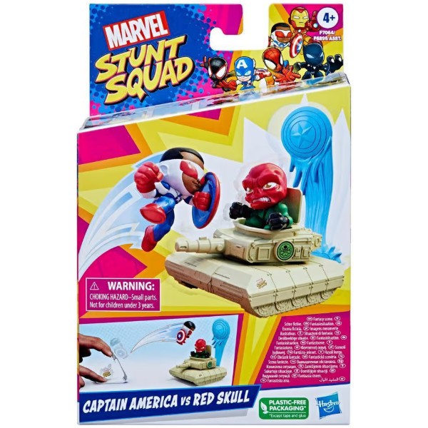 Фото - Коллекционная фигурка набор Hasbro Герой против Преступника серии Команда каскадеров Марвел (F6895_F7064)