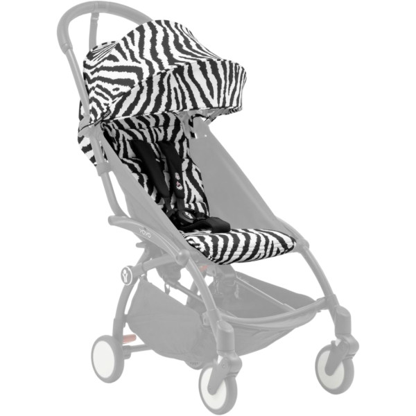 Фото - Комплект текстилю для коляски Stokke YOYO 6+ Zebra (646414) Фото - Комплект текстилю для коляски Stokke YOYO 6+ Zebra (646414)