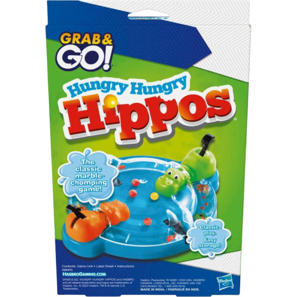 Фото - Настільна гра (3-4 роки) Hasbro Голодні бегемотики (F8255)