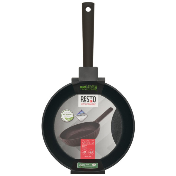 Фото - Сковорода універсальна RESTO ASCELLA 24 см (94009)