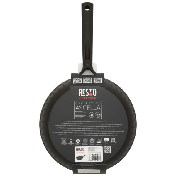 Фото - Сковорода універсальна RESTO ASCELLA 26 см (94010)