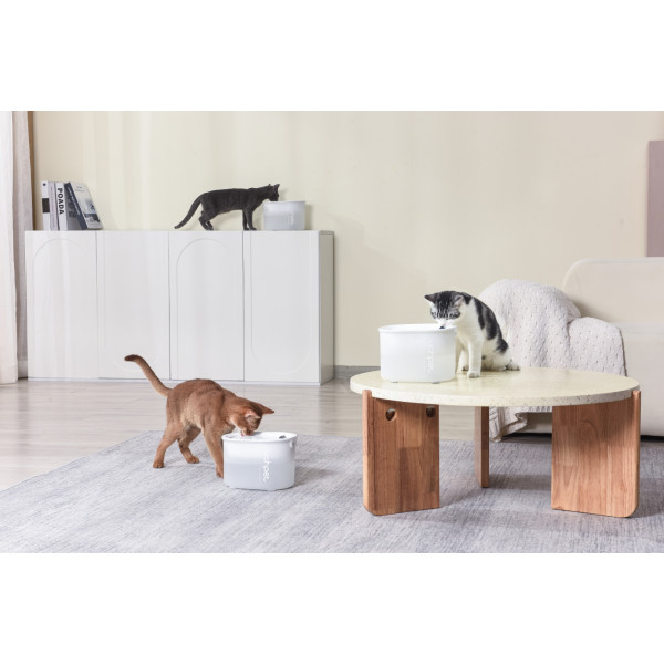 Фото - Смарт-поїлка для тварин Uahpet Glow Wireless Pet Fountain (UYSJ05QD)