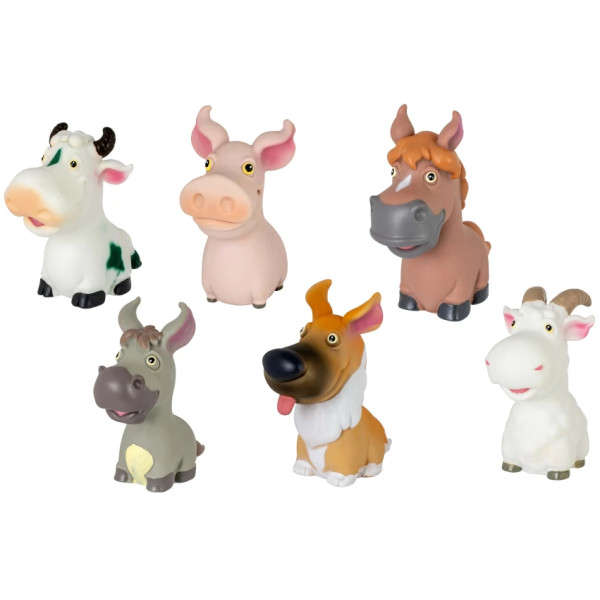 Фото - Іграшка для ванної Baby Team Тварини ферми корівка (8753_корівка)