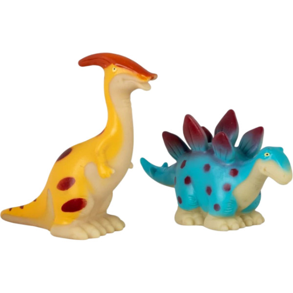 Фото - Іграшка для ванної Baby Team Динозаври 2 шт. (8757_жовтий та блакит. динозав)