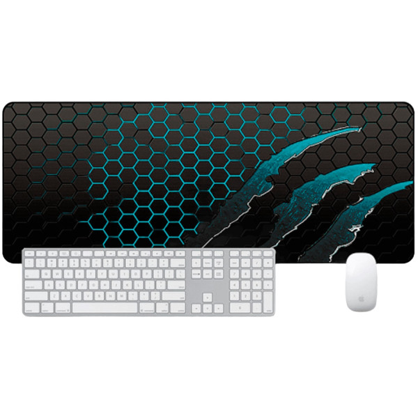 Фото - Килимок для миші  ігровий Voltronic Honeycomb Black/Blue (S3382)