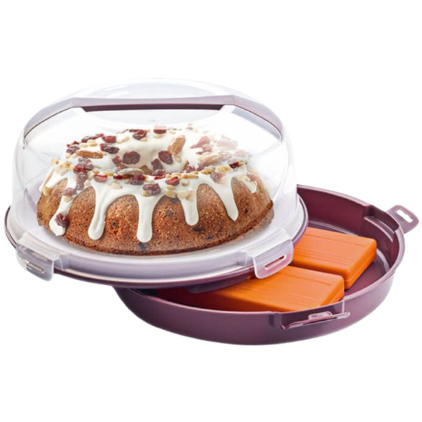 Фото - Ємність для зберігання торта UCSAN PLASTIC 7л (804008)