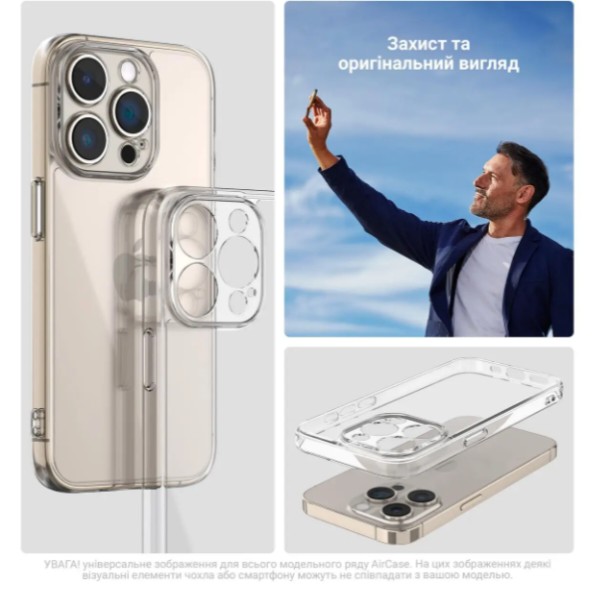 Фото - Чохол для смартфону Armorstandart Air for Xiaomi Redmi 17 4G Camera cover Clear (ARM92652)