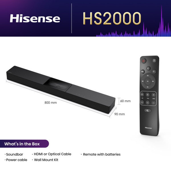 Фото - Саундбар Hisense HS2000