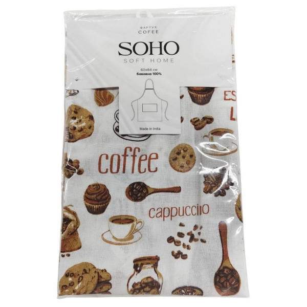 Фото - Фартук SOHO 60х84 см Cofee (BS 54420)