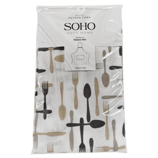 Фото - Фартух SOHO 60х84 см Patern Fork (BS 54419)