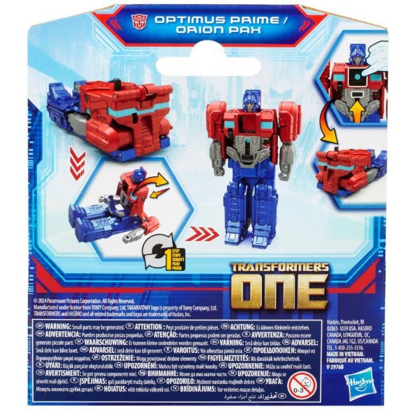Фото - Машинка-трансформер Hasbro One Cog Changers Трансформери: Нове покоління OPTIMUS PRIME (F9202_F9387)