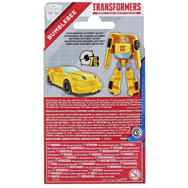 Фото - Машинка-трансформер Hasbro серії Трансформери Bumblebee (F8581_F8586)
