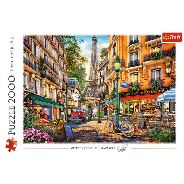 Фото - Пазлы (8+) Trefl "2000" Полдень в Париже (71218)