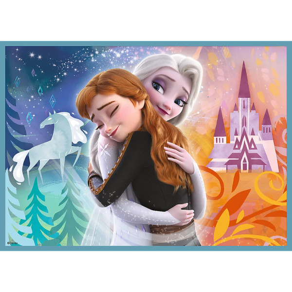Фото - Пазлы (3-4 года) Trefl 4в1 Frozen Удивительный мир Ледяного сердца (43816)
