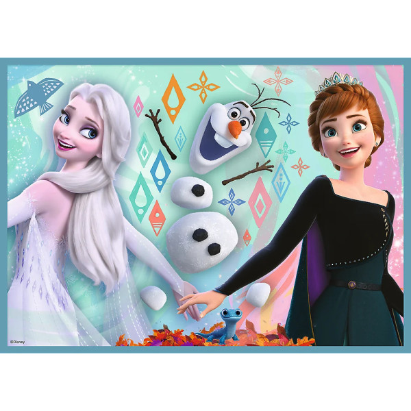 Фото - Пазлы (3-4 года) Trefl 4в1 Frozen Удивительный мир Ледяного сердца (43816)