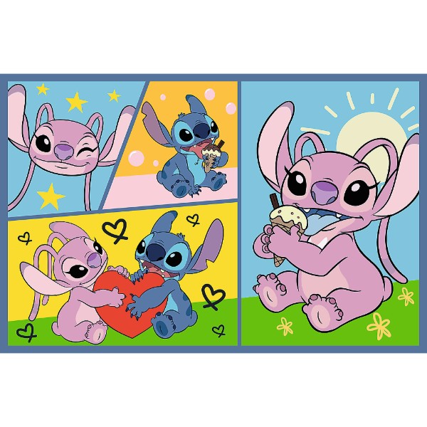 Фото - Пазлы (3-4 года) Trefl 2x70 Lilo&Stitch Со Стичем не скучно (44448)