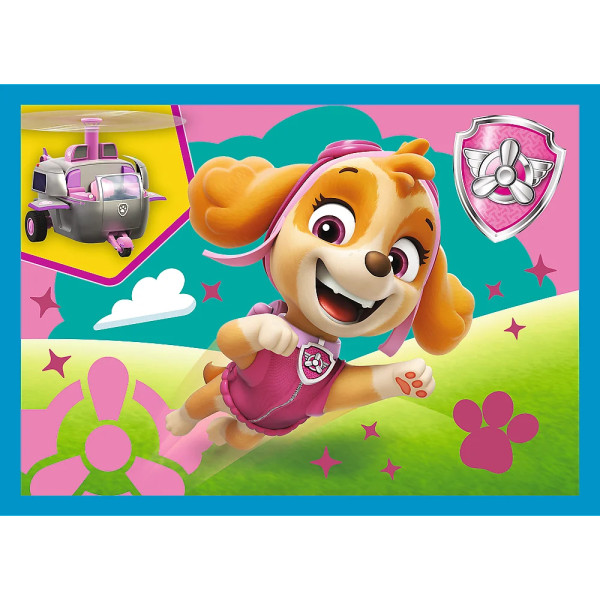 Фото - Пазли (3-4 роки) Trefl 4в1 Paw Patrol Запуск цуценят (46282)