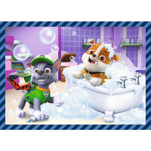 Фото - Пазли (3-4 роки) Trefl 4в1 Paw Patrol Собачі справи (46503)