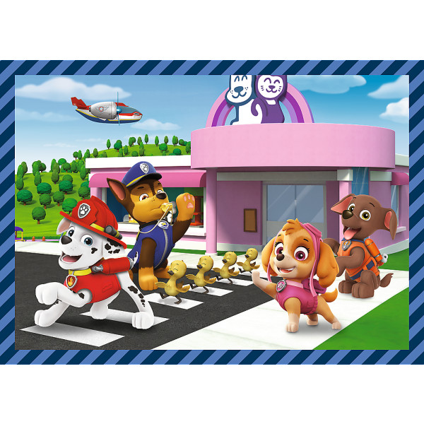 Фото - Пазли (3-4 роки) Trefl 4в1 Paw Patrol Собачі справи (46503)