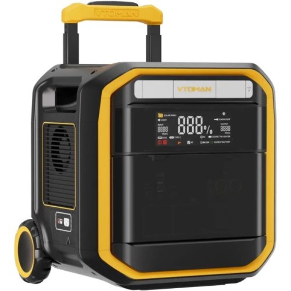 Фото - Зарядная станция универсальная Vtoman FlashSpeed Pro 3600 (3096 Вт, 3600W) + Extra Battery 2816 Вт/час LiFePo4