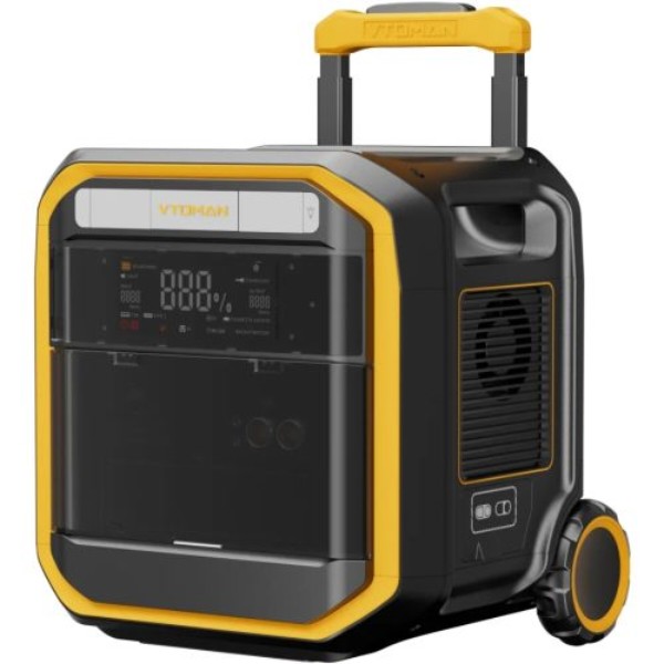 Фото - Зарядная станция универсальная Vtoman FlashSpeed Pro 3600 (3096 Вт, 3600W) + Extra Battery 2816 Вт/час LiFePo4