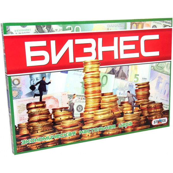 Фото - Настільна гра стратегічна (8+) Strateg Бізнес, рус (362)