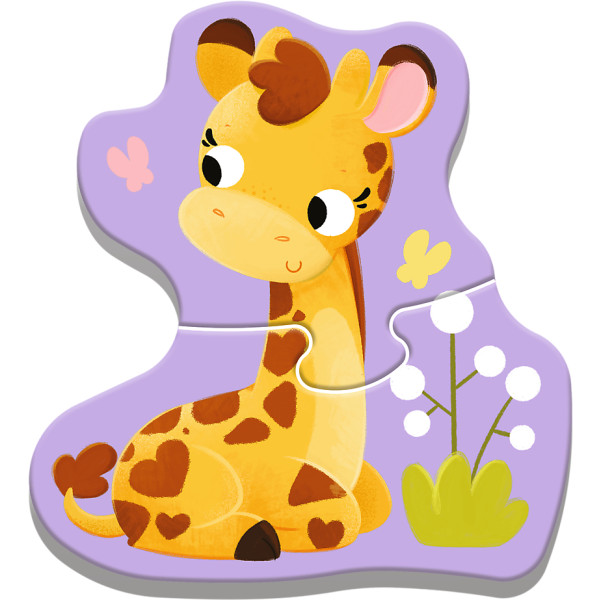 Фото - Пазли (до 2 років) Trefl Baby Classic Дитинчата тварин (61353)