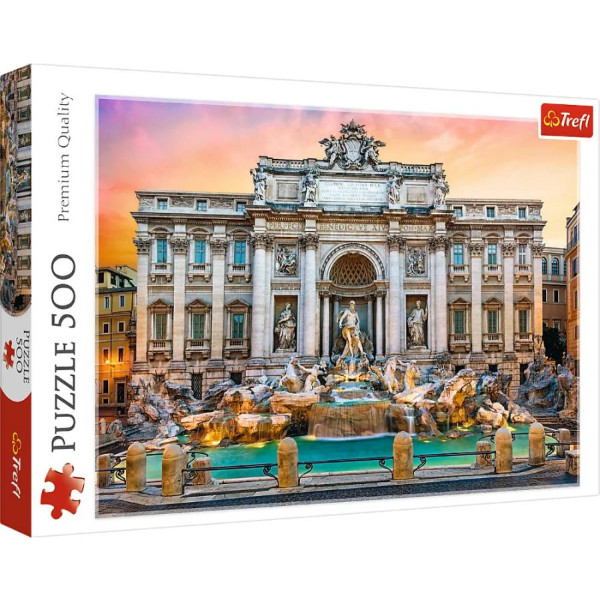 Фото - Пазли (8 +) Trefl "500" Фонтанна ді Треві, Рим (72922)