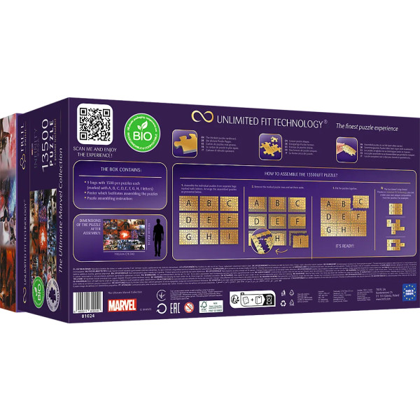 Фото - Пазли (8 +) Trefl 13500 UFT Marvel Heroes Остаточна колекція (10240)