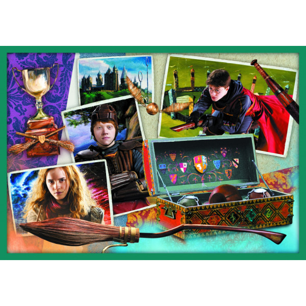 Фото - Пазли (8 +) Trefl 10в1 У світі Гаррі Поттера (03928)