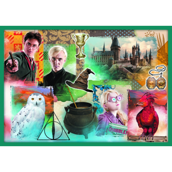 Фото - Пазли (8 +) Trefl 10в1 У світі Гаррі Поттера (03928)