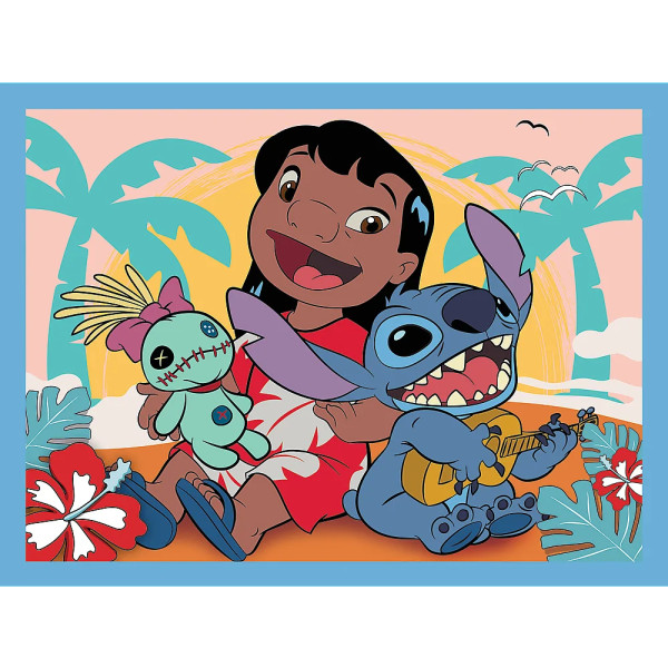 Фото - Пазлы (3-4 года) Trefl 2в1+memos Lilo&Stitch Счастливые (35851)