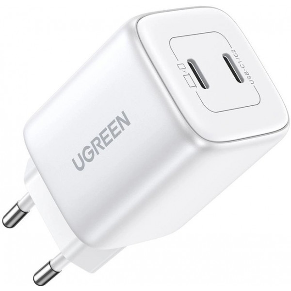 Фото - Мережевий зарядний пристрій UGREEN CD294 Nexode 45W Charger White (15327)