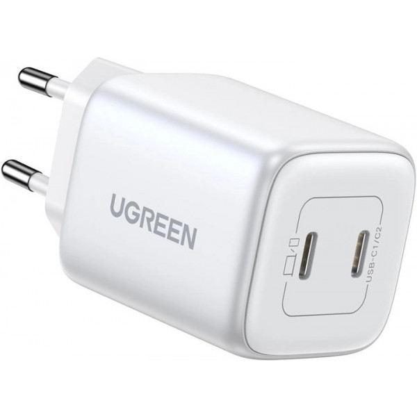 Фото - Мережевий зарядний пристрій UGREEN CD294 Nexode 45W Charger White (15327)