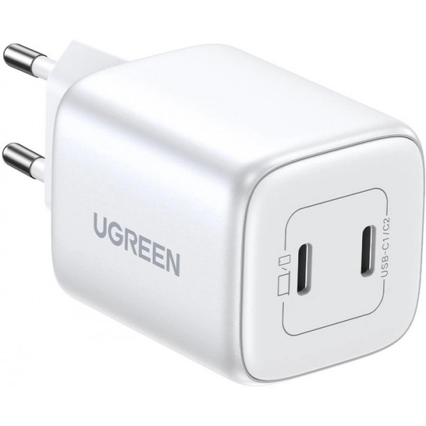 Фото - Мережевий зарядний пристрій UGREEN CD294 Nexode 45W Charger White (15327)