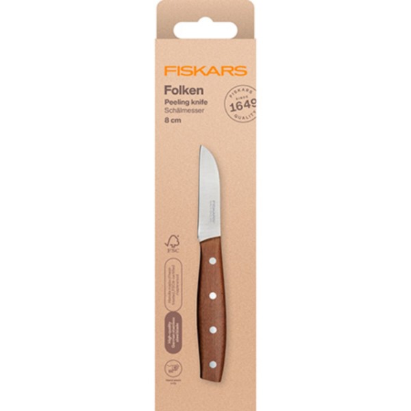 Фото - Нож для овощей Fiskars Folken 7 см (1075691)