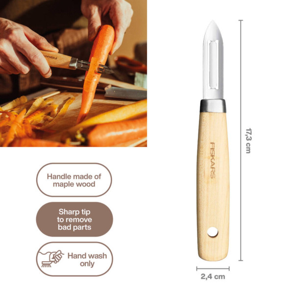 Фото - Овочечистка Fiskars Folken (1075683)