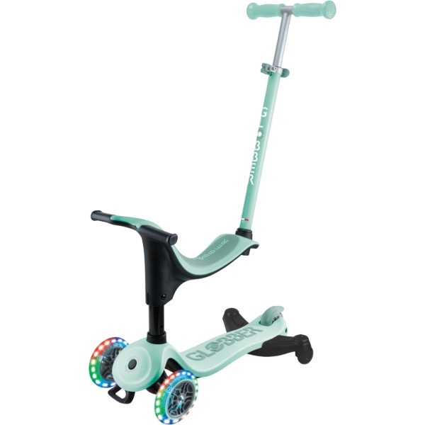 Фото - Триколісний самокат Globber GO UP SPORTY 360 Мятно-фісташковий (456-706) Фото - Триколісний самокат Globber GO UP SPORTY 360 Мятно-фісташковий (456-706)